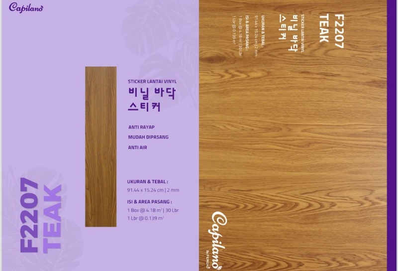 Motif Vinyl FERGIO STIKER di Bali