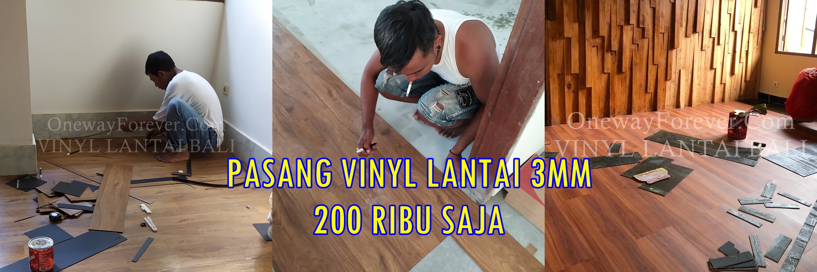 Vinyl Lantai Rumah Tinggal di Balibali
